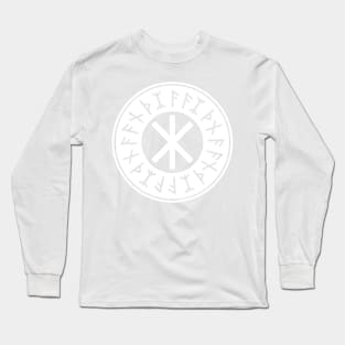 Odin's Protection No.1 (white) Long Sleeve T-Shirt